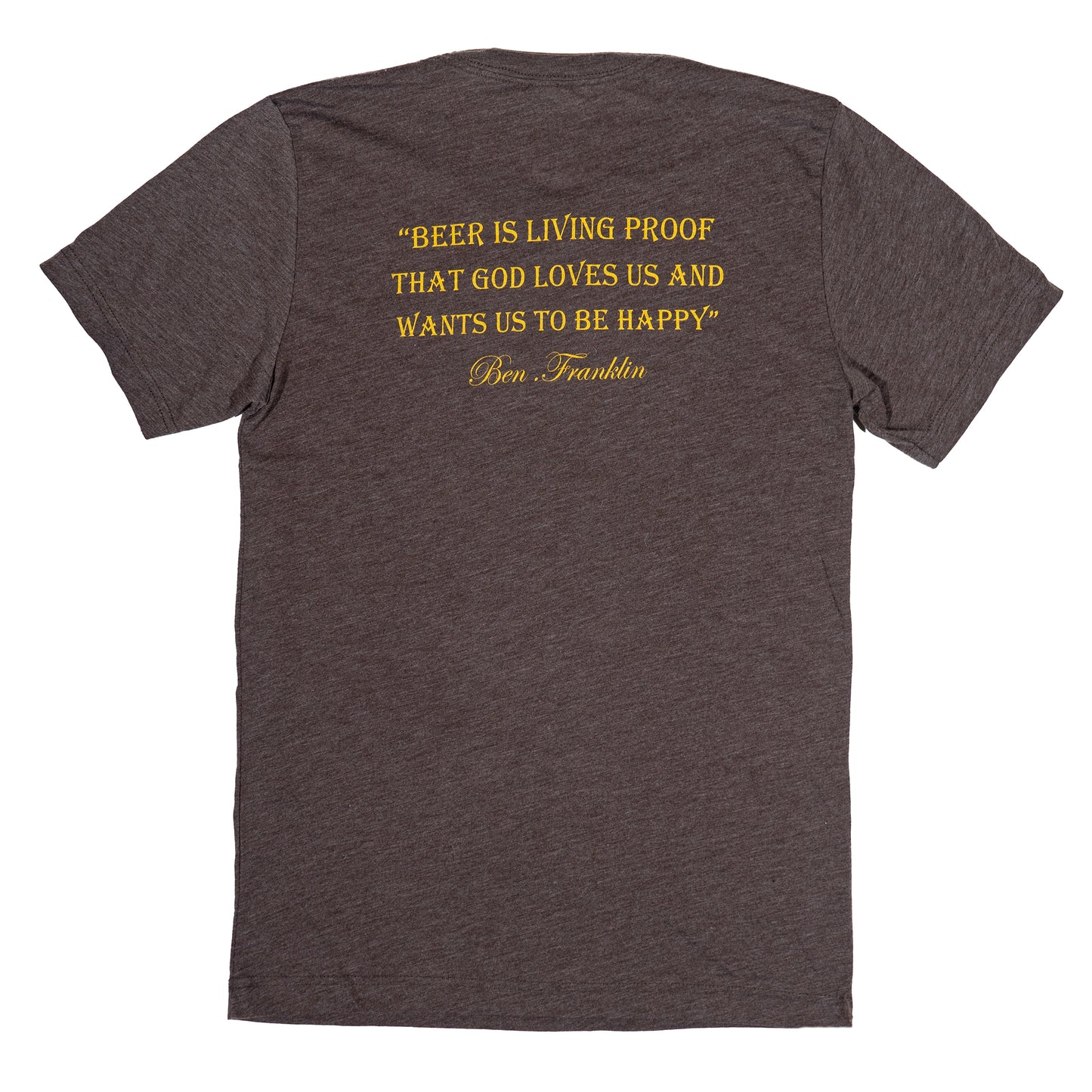 Brewed Reckless - ATX Brown Throwback Tee