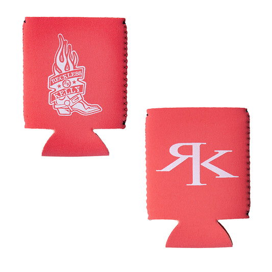 Pink RK Boot Koozie