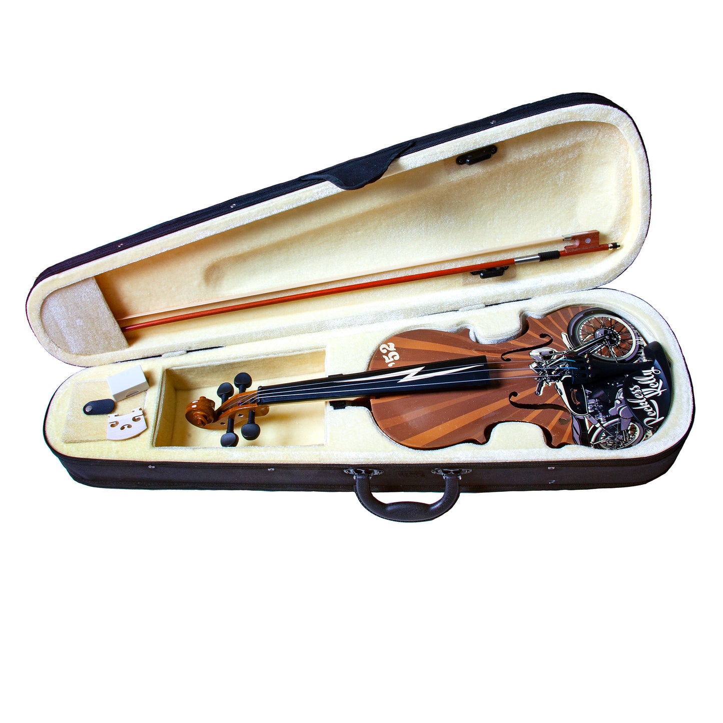 52 Vincent Fiddle w/ Case - Autographed by RK