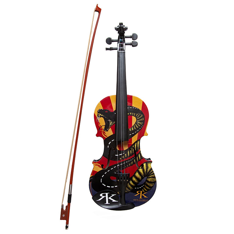 Wicked Twisted Road Fiddle w/ Case - Autographed by RK