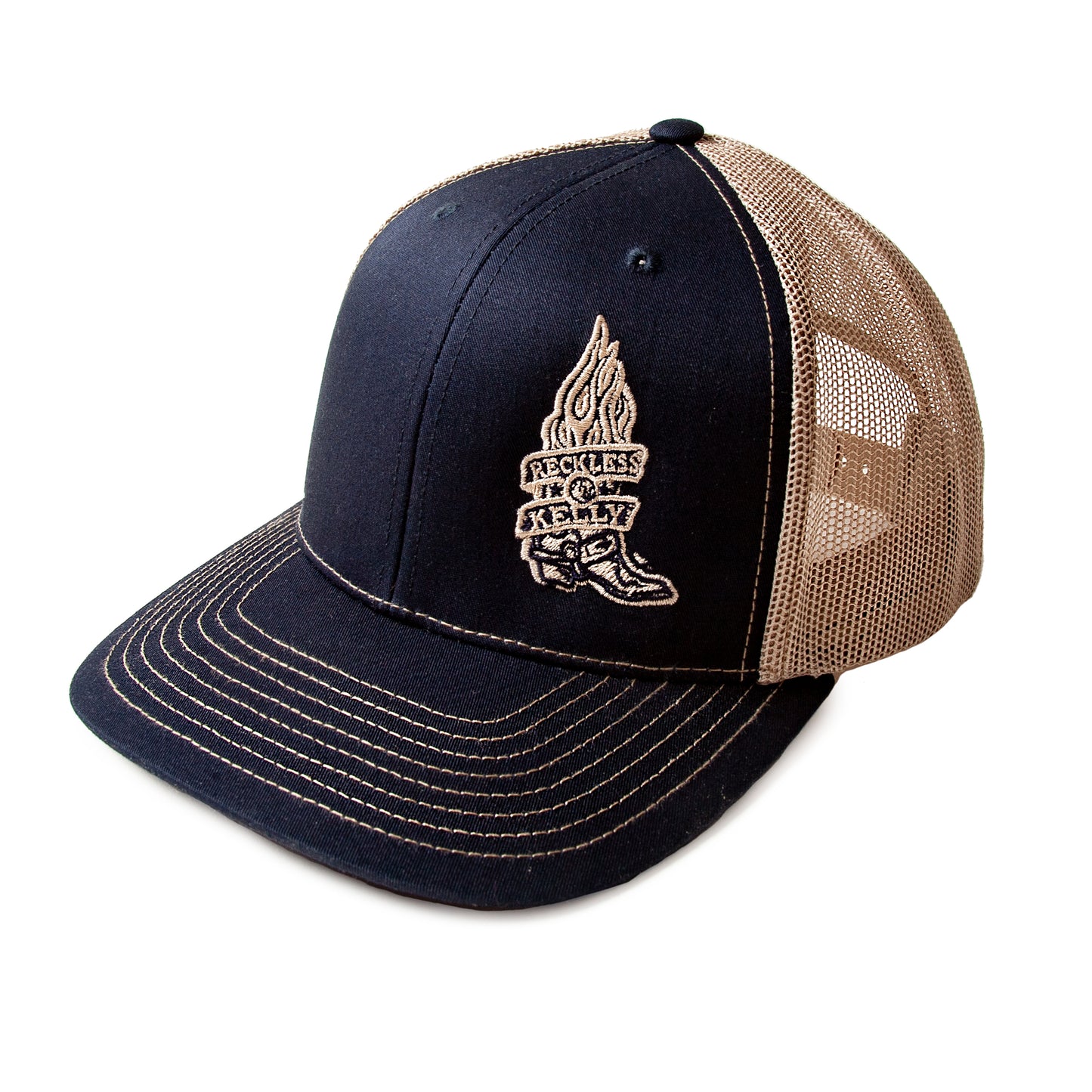 Boot Logo Navy Trucker