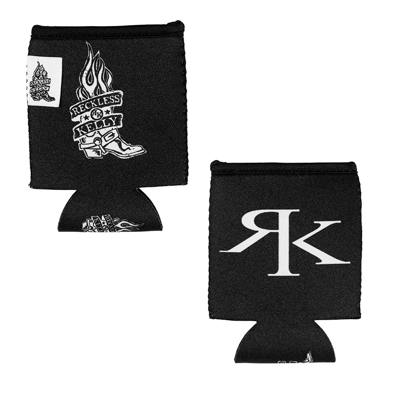 Black RK Boot Koozie