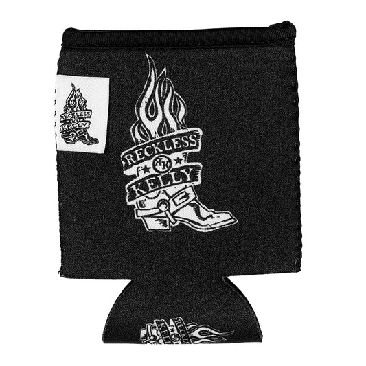 Black RK Boot Koozie