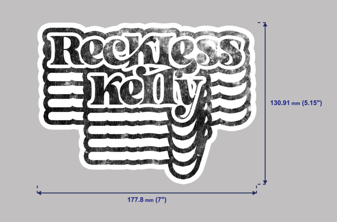 Retro Repeat Kelly Sticker