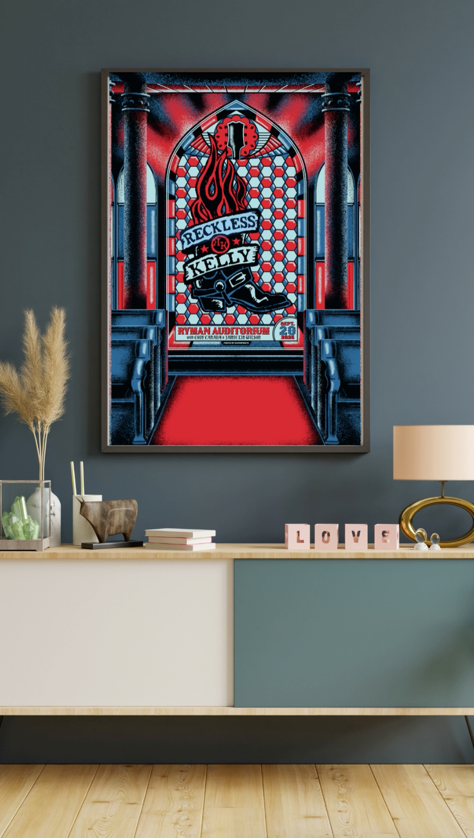 Ryman Concert Poster 9/20/25 - Limited Edition 100/100