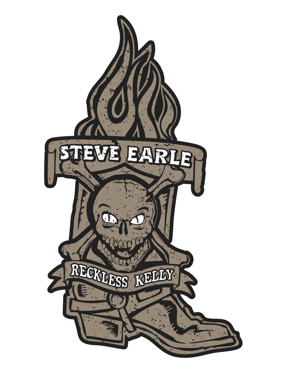 Steve Earle & Reckless Kelly Tour Tee