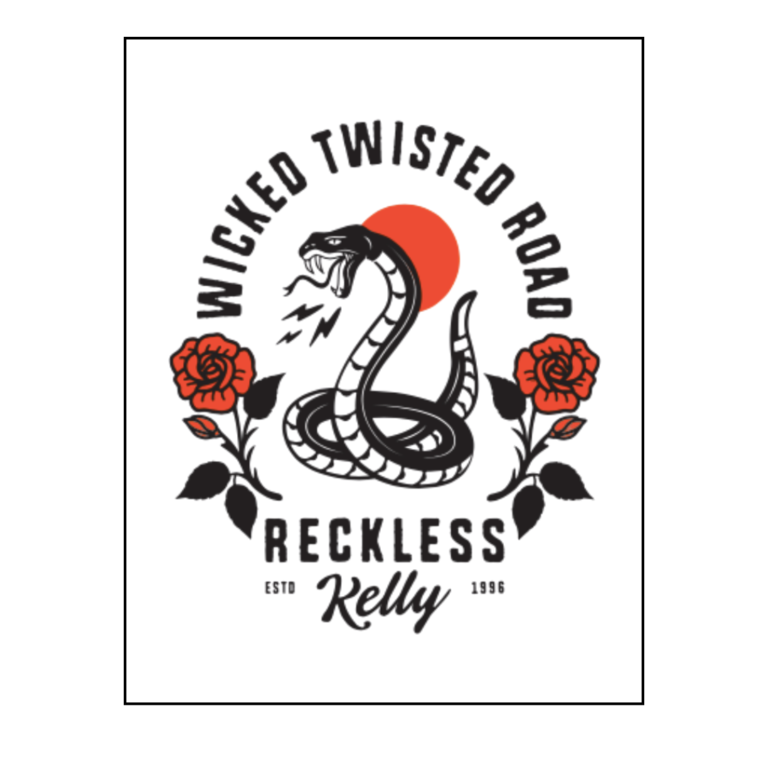 WTR 20th Anniversary Limited Edition Screen Printed Poster - Numbered  100/100
