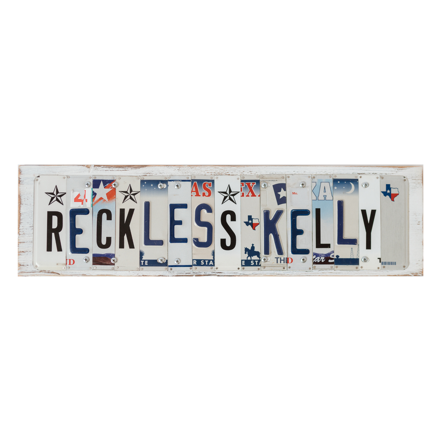 RK License Plate Sign