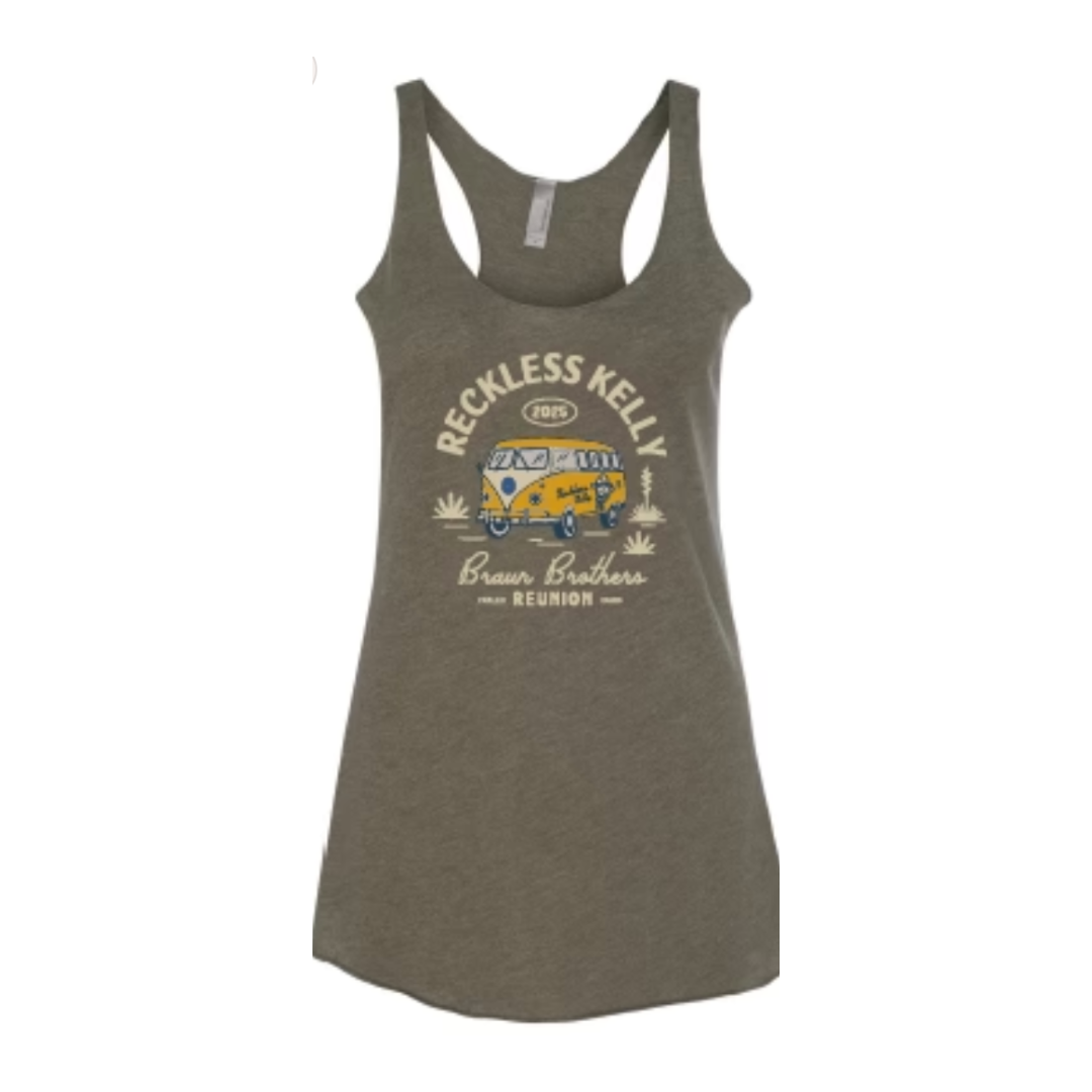 BBR BUS '25 Military Green Racerback Tank