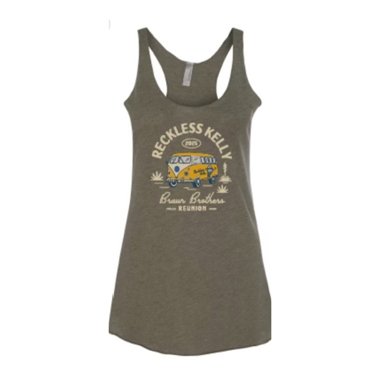 BBR BUS '25 Military Green Racerback Tank