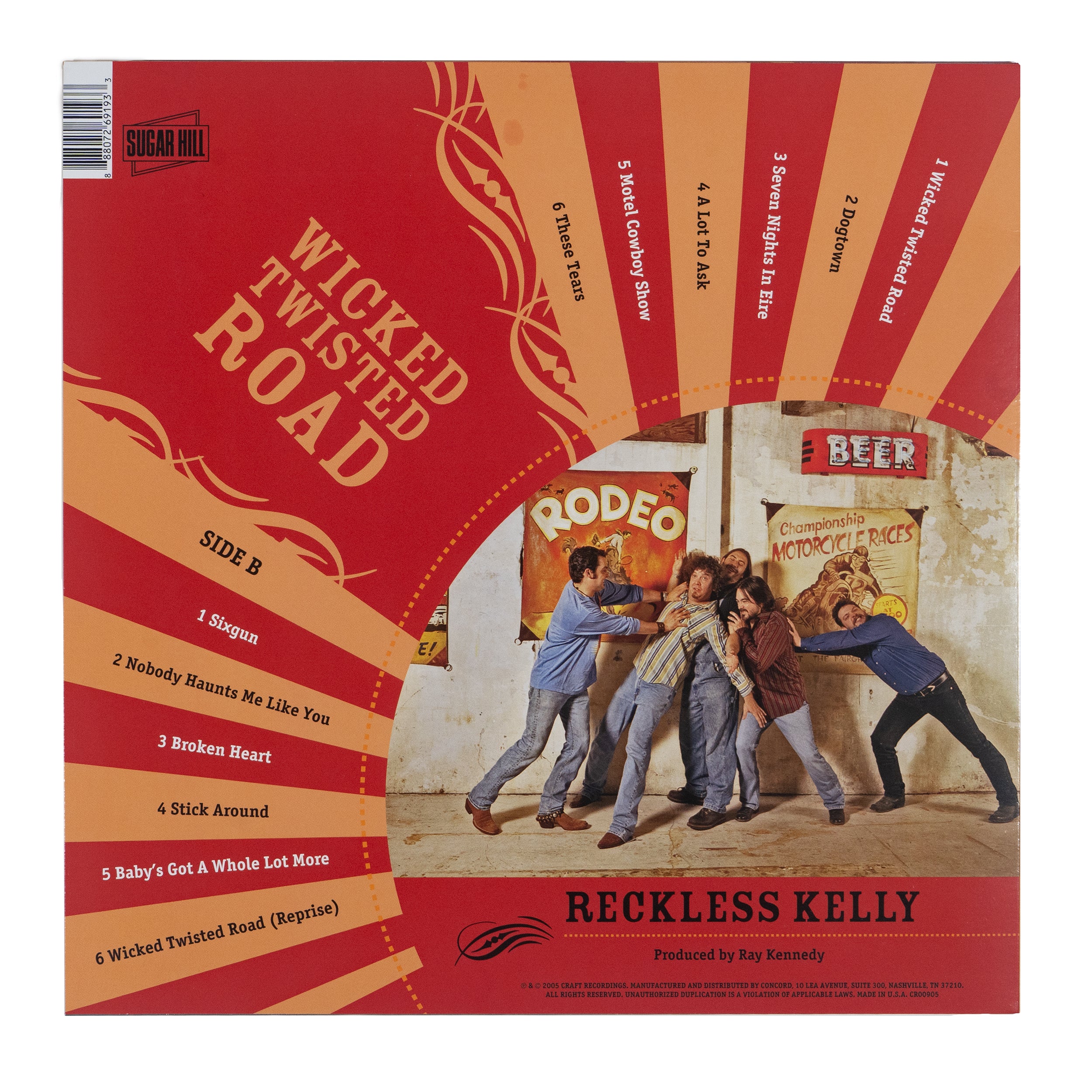 Wicked Twisted RD. (WTR) Vinyl (2025) – Reckless Kelly