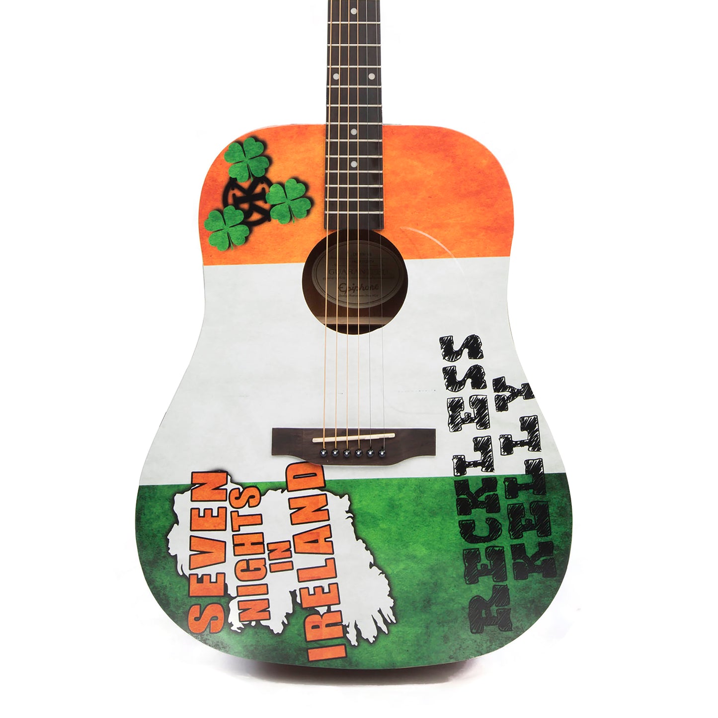 Reckless Kelly Seven Nights In Ireland Guitar - AUTOGRAPHED BY RECKLESS KELLY