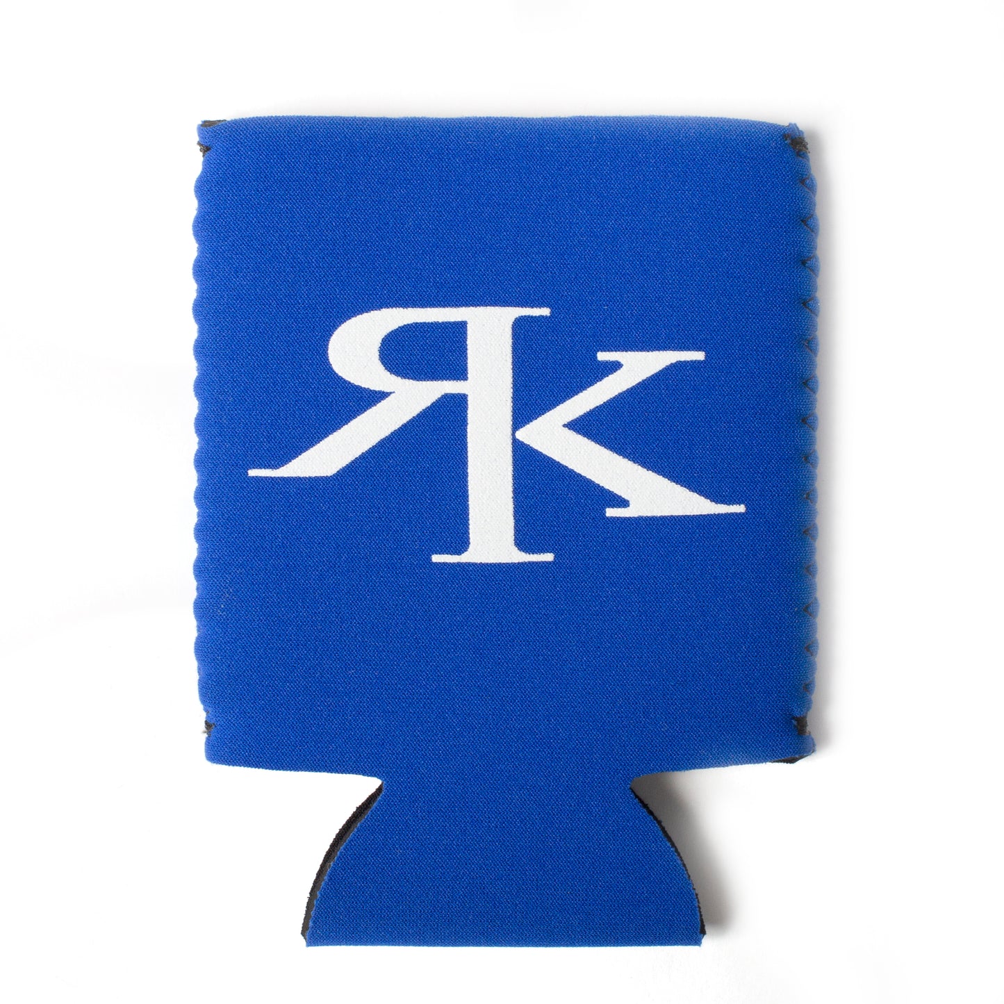 Royal Blue and White RK Boot Koozie