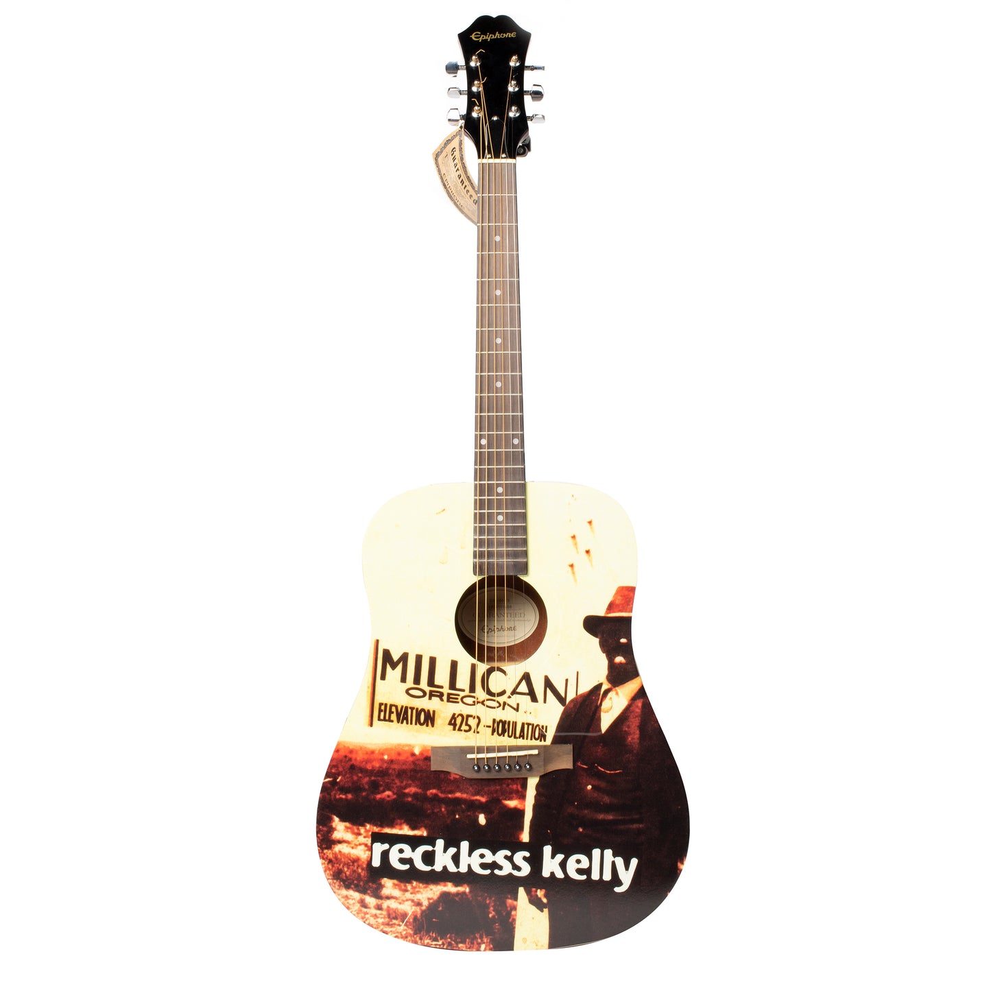 Millican Guitar - AUTOGRAPHED BY RECKLESS KELLY