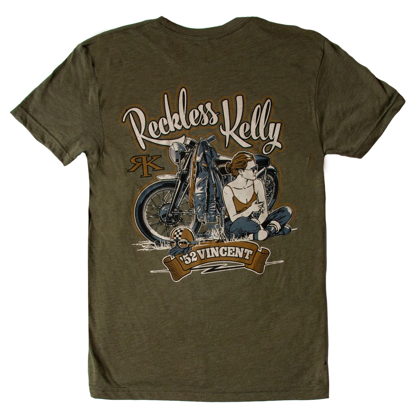 52 Vincent Military Green Tee