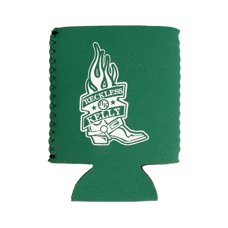 Green RK Boot Koozie